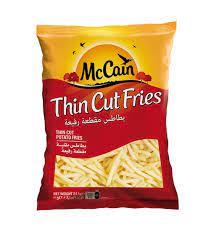 2.5 kg thinly sliced ​​potato mccain