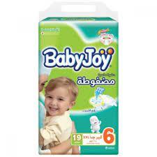 Baby Joy Baby Diapers Extra Large (6) 19 diapers