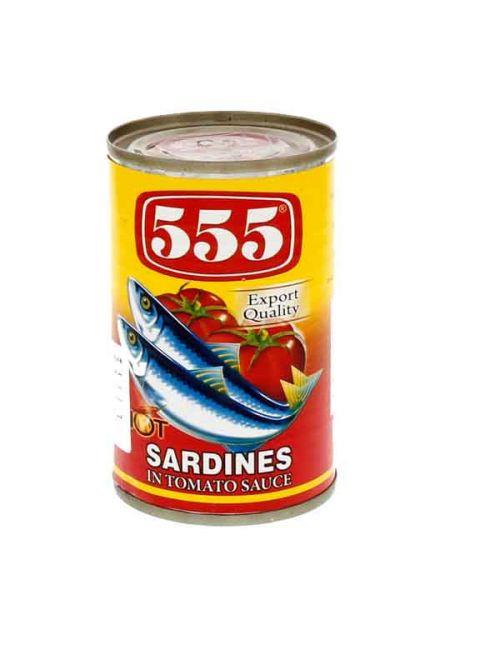 555.SARDINES IN TOMATO  SAUSE  75G
