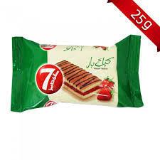 7 days cake bar strawberry 25g