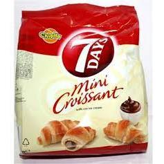 7 days mini croissant with chocolate cream filling 90 g